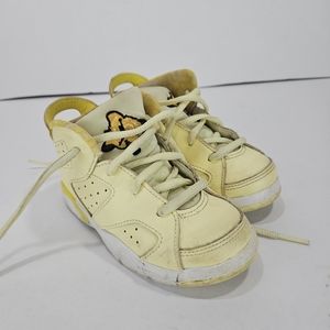 Nike Air Jordan Retro 6 GT Citron Tint Dynamic Yellow 645127-800 Toddler Size 9c